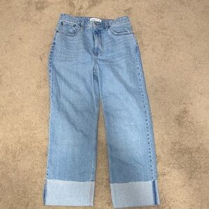 Abercrombie & Fitch Light Blue Flare Jeans: 29 SHORT